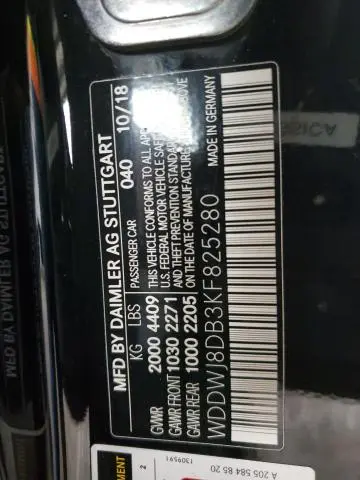 2019 MERCEDES-BENZ C 300  