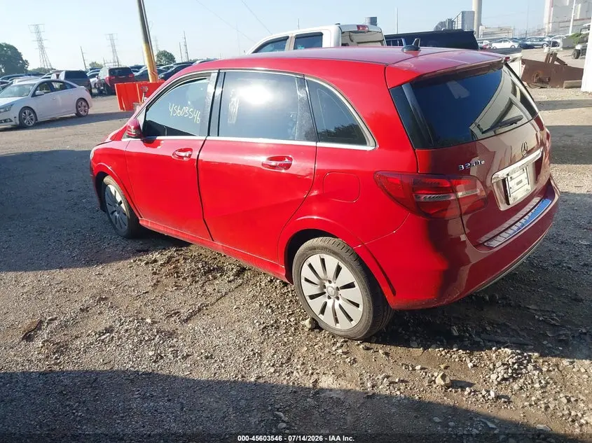 2016 MERCEDES-BENZ B 250E  