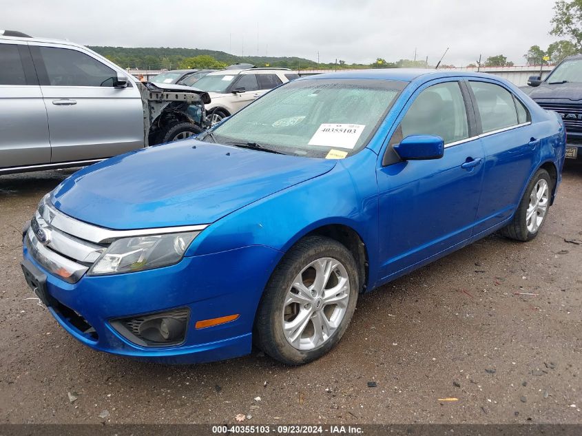 2012 FORD FUSION SE