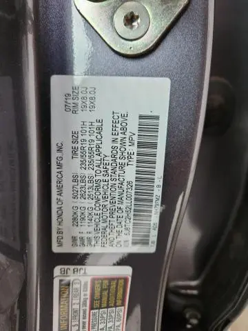 2020 ACURA RDX TECHNOLOGY  