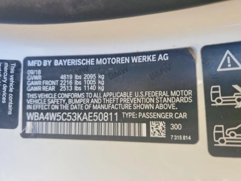 2019 BMW 430XI   