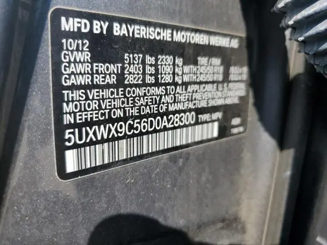 2013 BMW X3 XDRIVE28I  