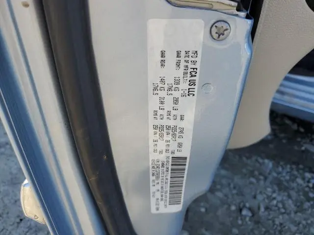 2016 CHRYSLER TOWN & COUNTRY TOURING L  