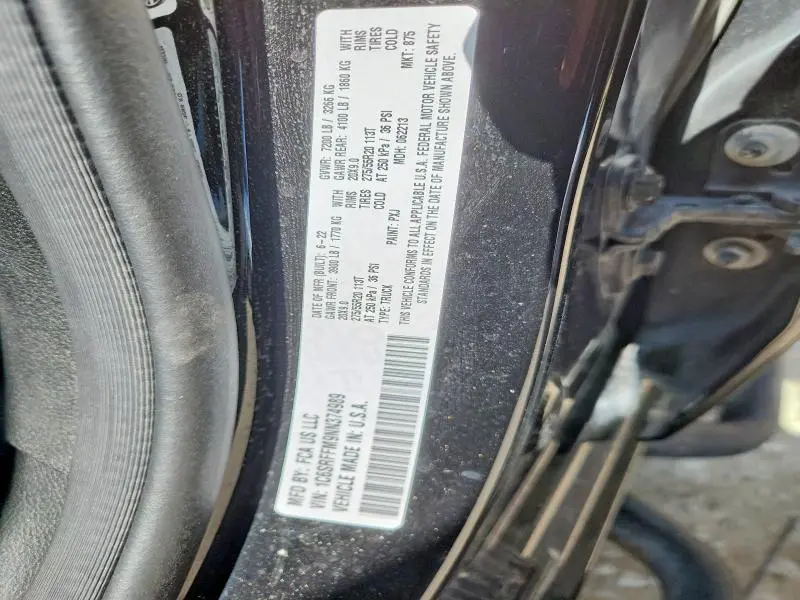 2022 RAM 1500 BIG HORN  