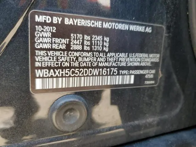 2013 BMW 528 XI  