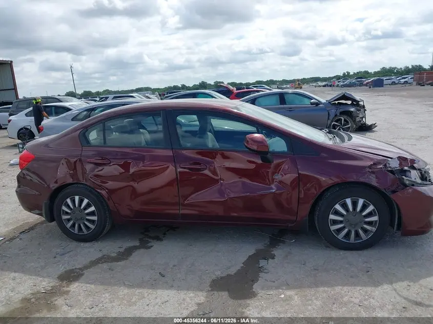 2012 HONDA CIVIC LX