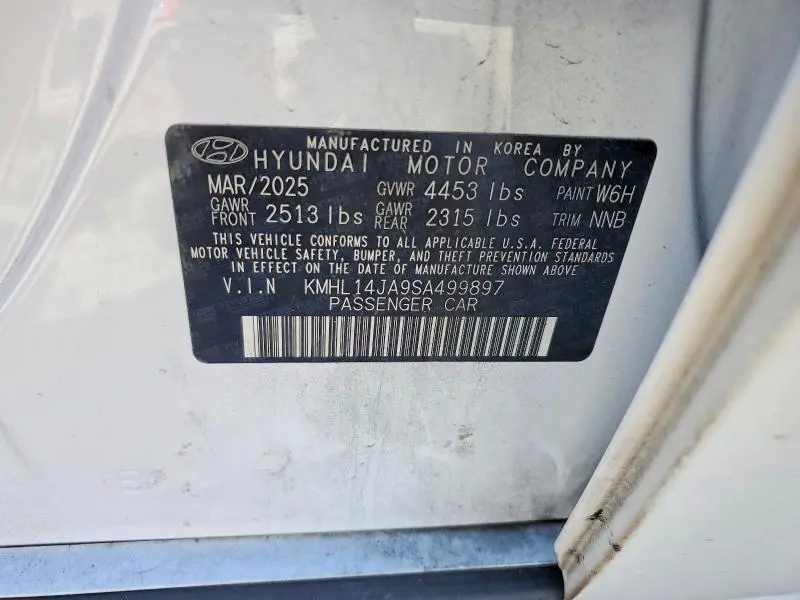 2025 HYUNDAI SONATA SEL  