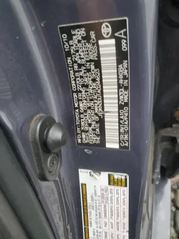 2010 TOYOTA PRIUS   