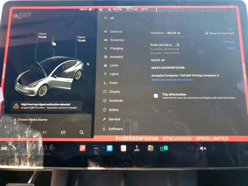 2022 TESLA MODEL 3   