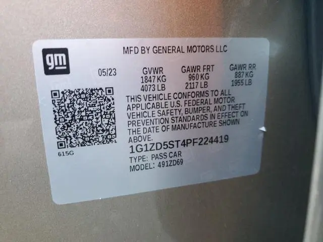 2023 CHEVROLET MALIBU LT  