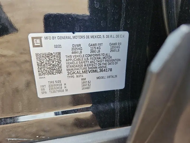 2021 GMC TERRAIN SLE  