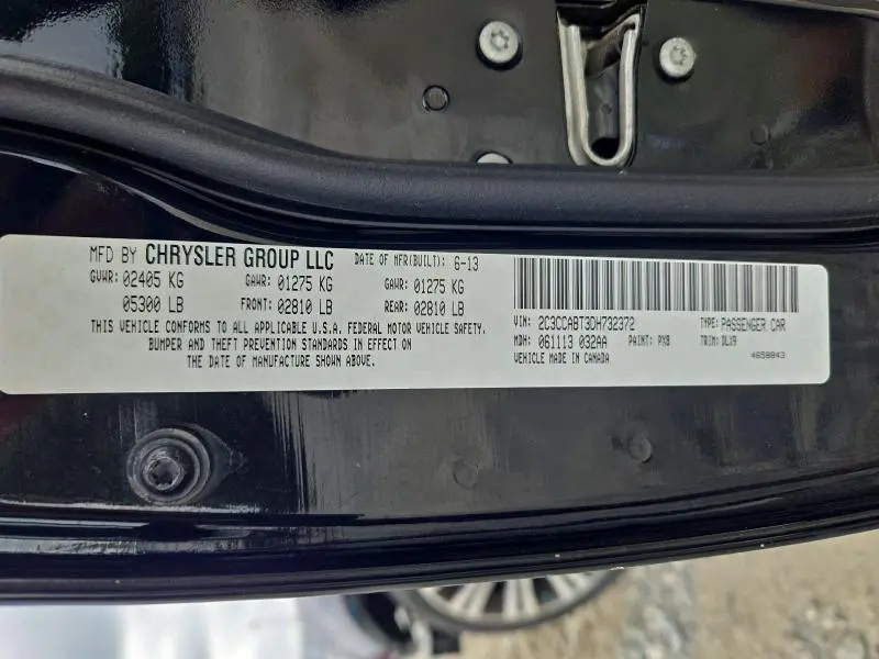 2013 CHRYSLER 300 S  