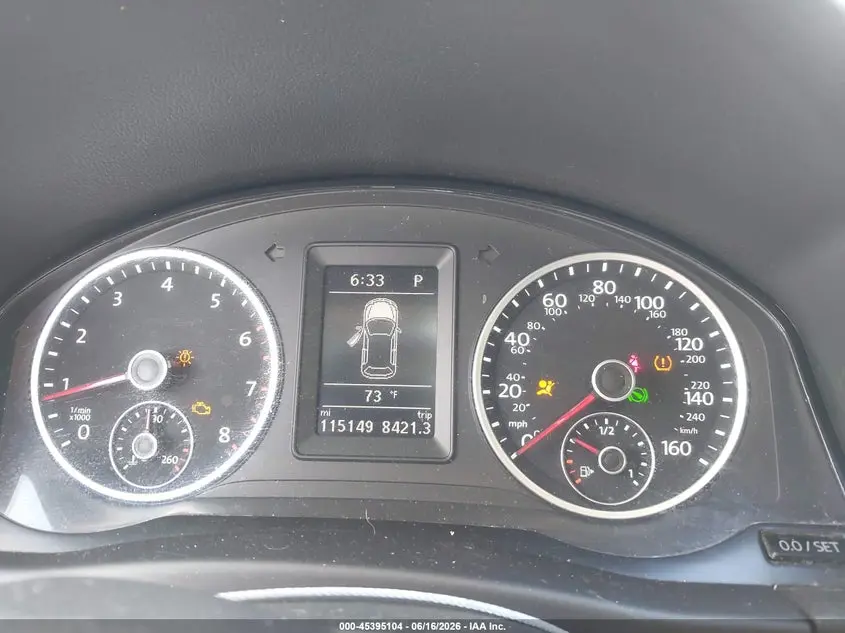 2016 VOLKSWAGEN TIGUAN S