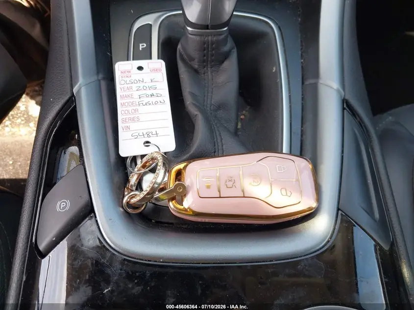 2015 FORD FUSION TITANIUM