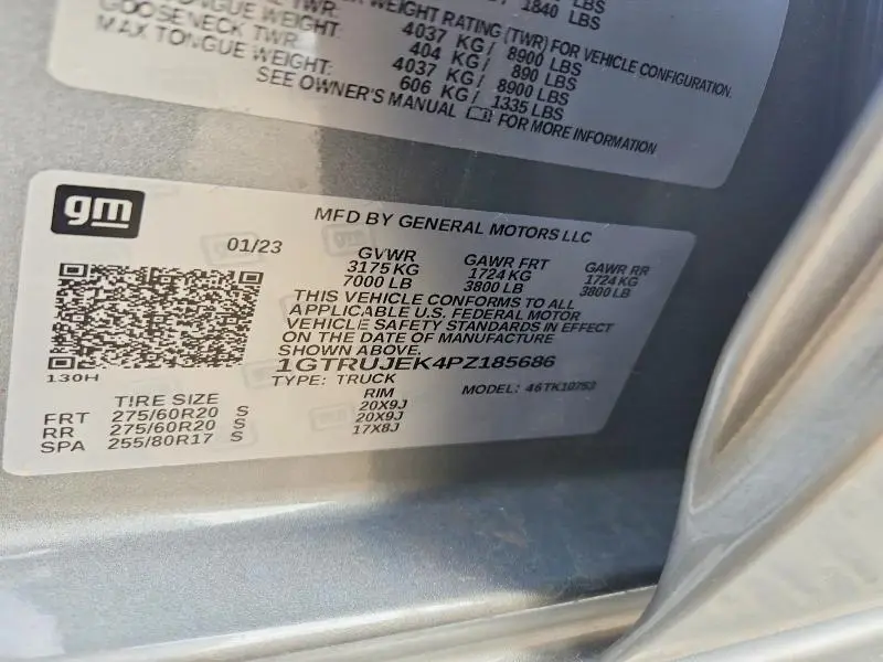 2023 GMC SIERRA K1500 ELEVATION-L  