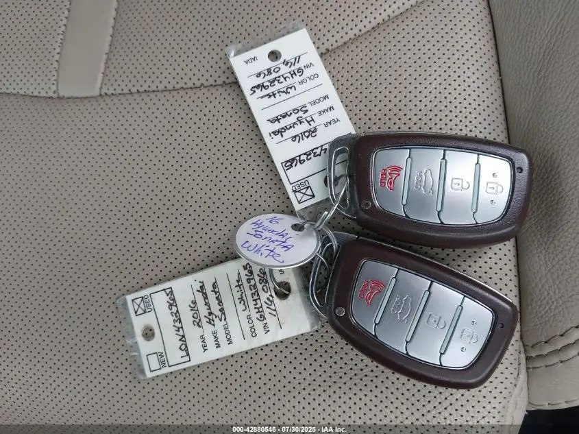 2016 HYUNDAI SONATA LIMITED