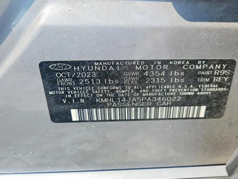 2023 HYUNDAI SONATA SEL  