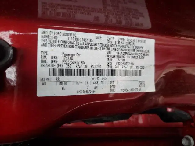 2013 FORD C-MAX PREMIUM  