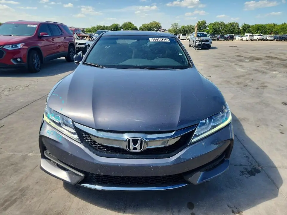 2017 HONDA ACCORD EXL  
