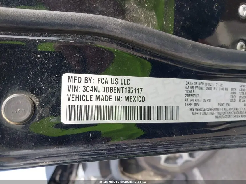 2022 JEEP COMPASS TRAILHAWK 4X4