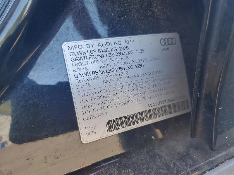 2014 AUDI A4 ALLROAD PREMIUM  