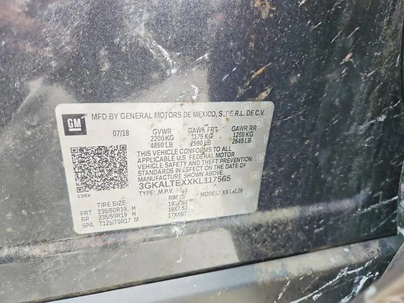2019 GMC TERRAIN SLE  