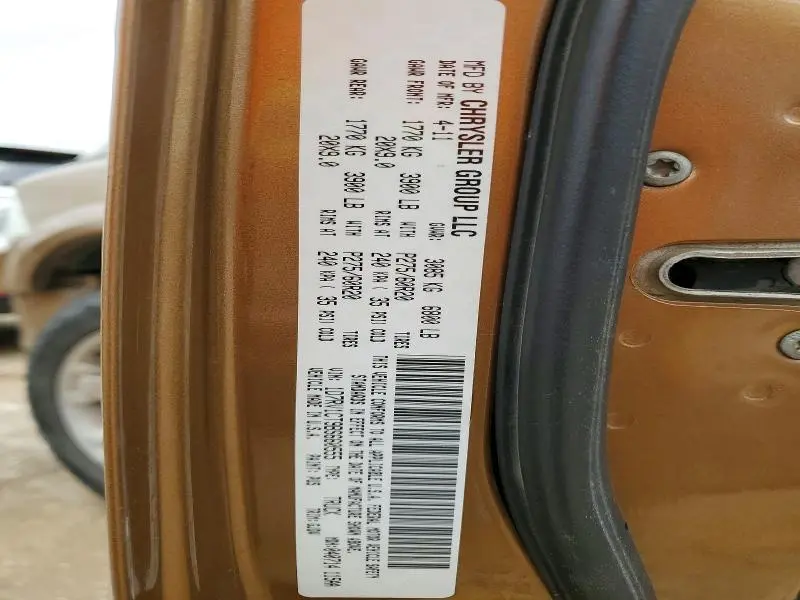 2011 DODGE RAM 1500   