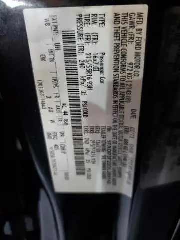 2013 FORD FOCUS SE  