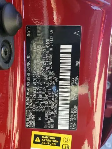 2011 LEXUS RX 350  