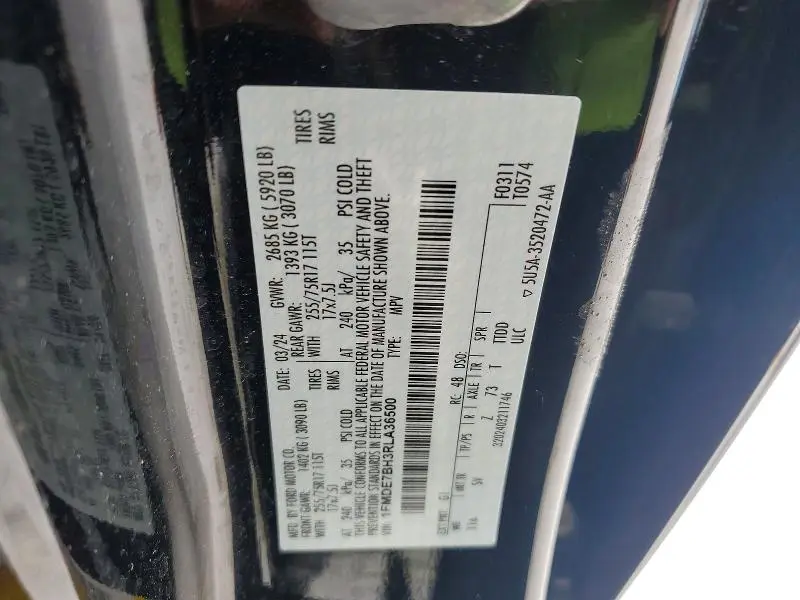 2024 FORD BRONCO BIG BEND  