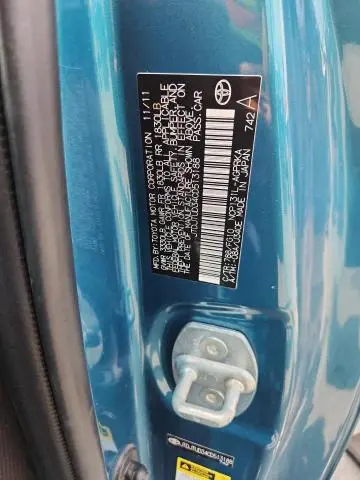 2012 TOYOTA YARIS   