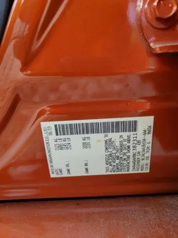 2019 NISSAN MAXIMA S  