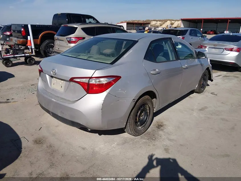 2016 TOYOTA COROLLA L