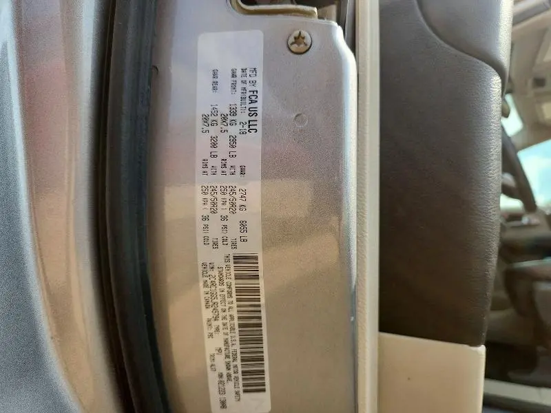2018 CHRYSLER PACIFICA LIMITED  