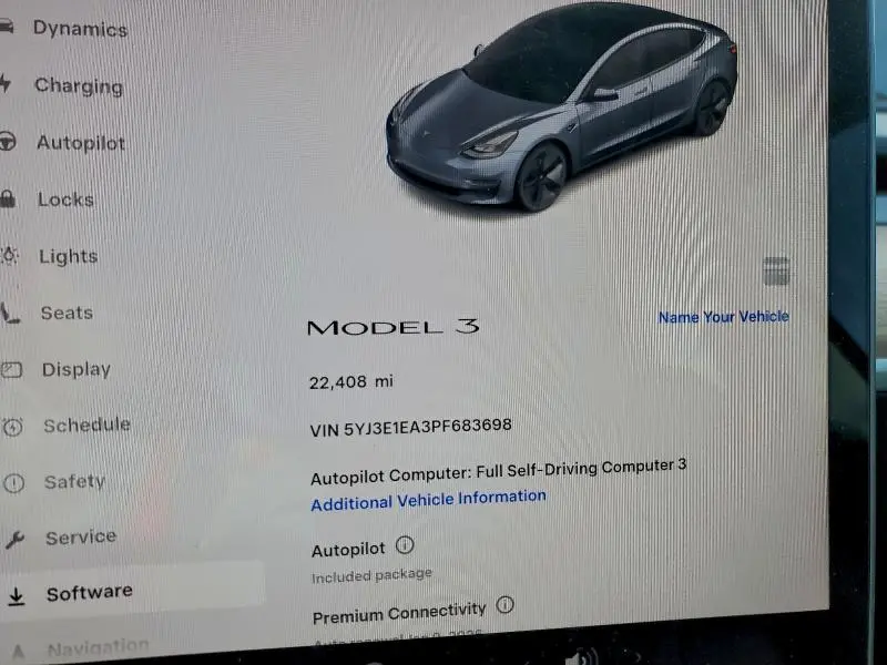 2023 TESLA MODEL 3   