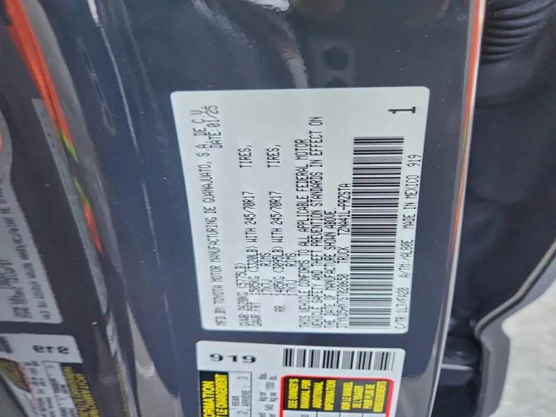 2025 TOYOTA TACOMA DOUBLE CAB  