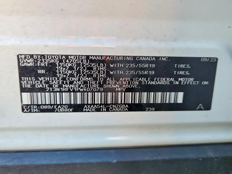 2023 TOYOTA RAV4 LIMITED  
