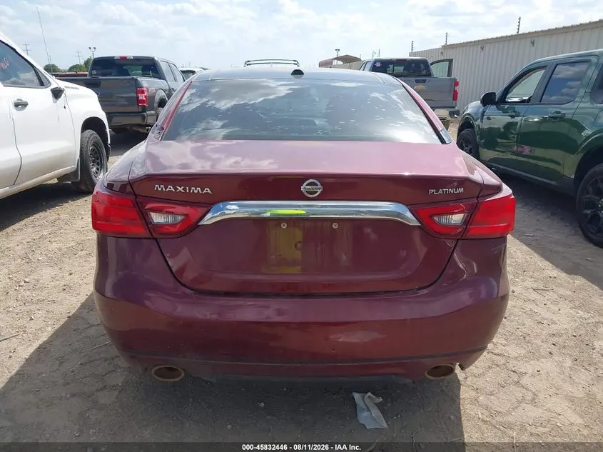 2017 NISSAN MAXIMA 3.5 PLATINUM