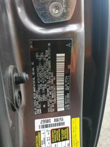 2013 TOYOTA SIENNA LE  