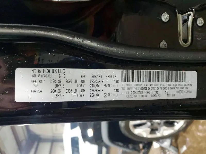 2018 JEEP COMPASS LIMITED  