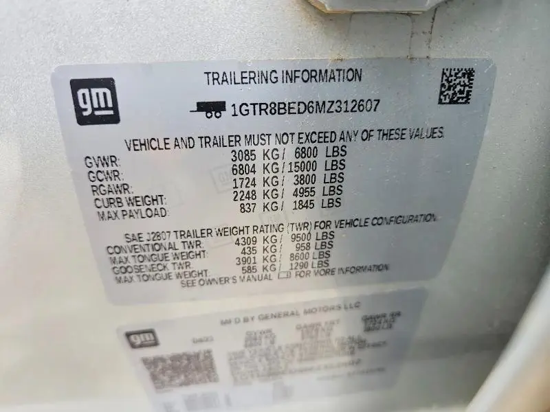 2021 GMC SIERRA C1500 SLE  
