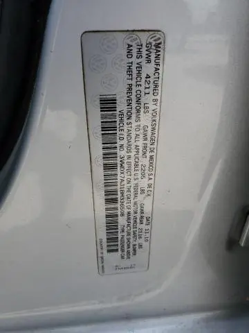 2011 VOLKSWAGEN JETTA SE  