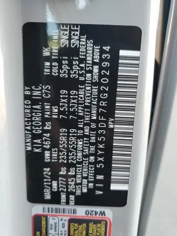 2024 KIA SPORTAGE SX PRESTIGE  