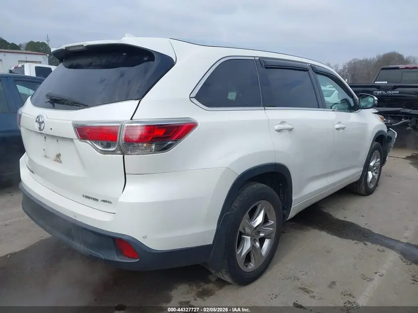 2015 TOYOTA HIGHLANDER LIMITED V6