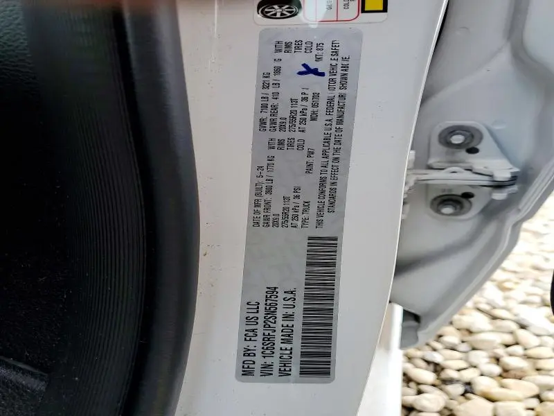 2025 RAM 1500 LARAMIE  