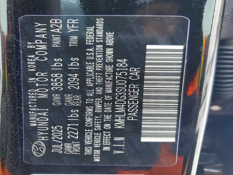 2025 HYUNDAI ELANTRA SEL SPORT  