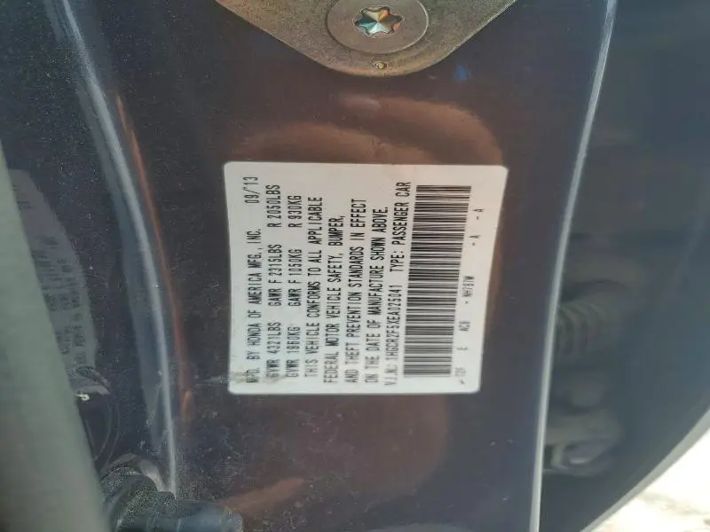 2014 HONDA ACCORD SPORT  