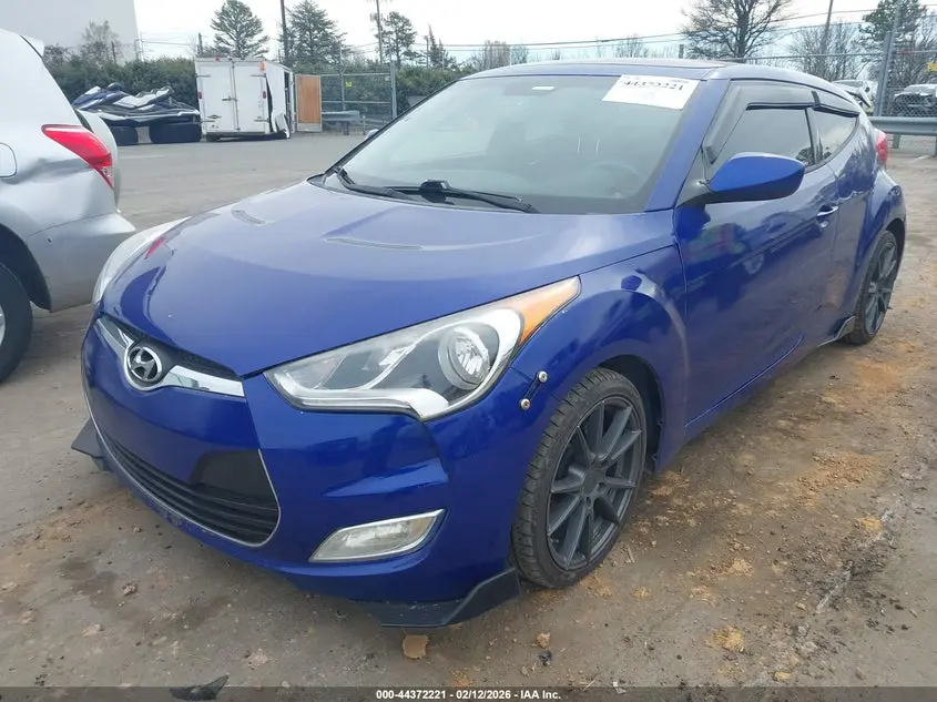 2012 HYUNDAI VELOSTER BASE W/GRAY