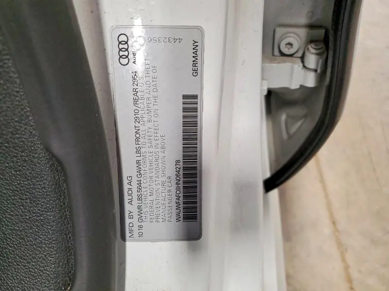 2017 AUDI S7 PREMIUM PLUS  