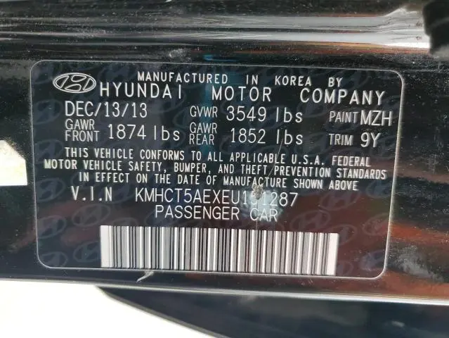 2014 HYUNDAI ACCENT GLS  